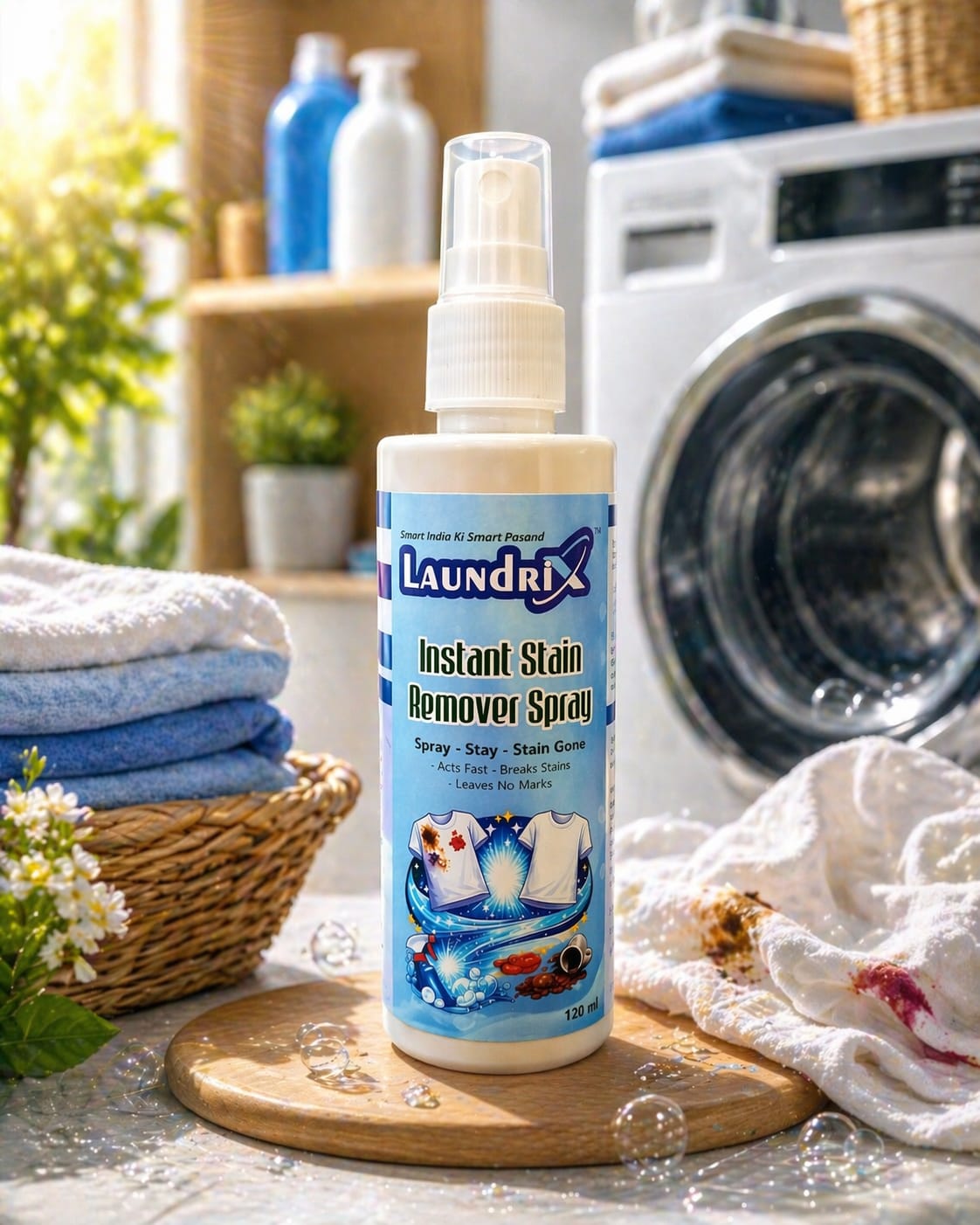 Instant Stain Remover Spray packaging